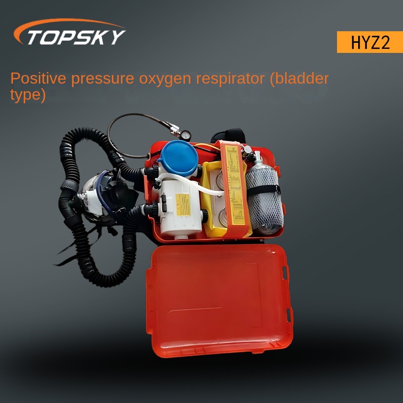 Positive Pressure Oxygen Respirator Circulating Personal Respiratory System Protection Device Reliable Comfortable Customizable