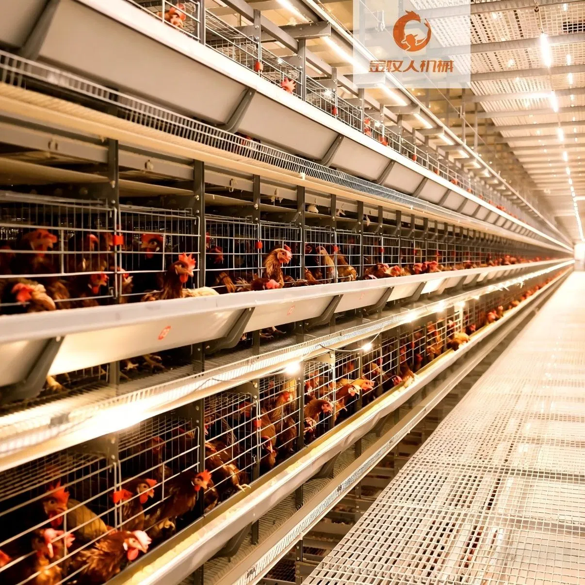 Climate Controlled Layer House System with Ventilation and Cooling and Poultry House Climate Control