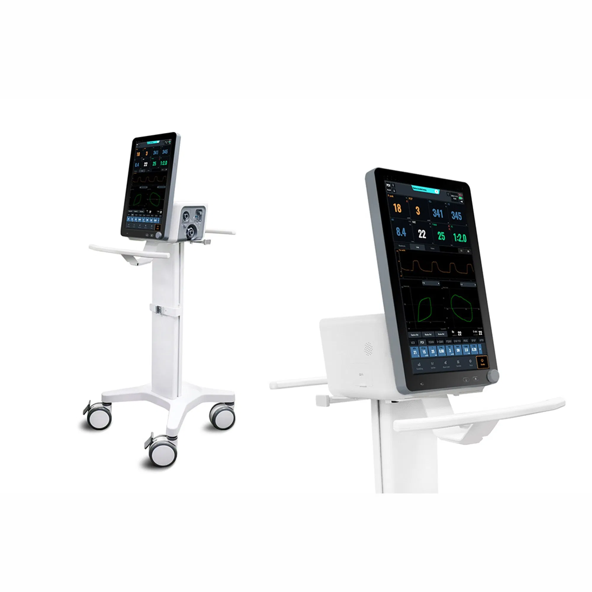 High End Turbine Drive Electrically Controlled ICU Ventilator for Adult Children and Infant