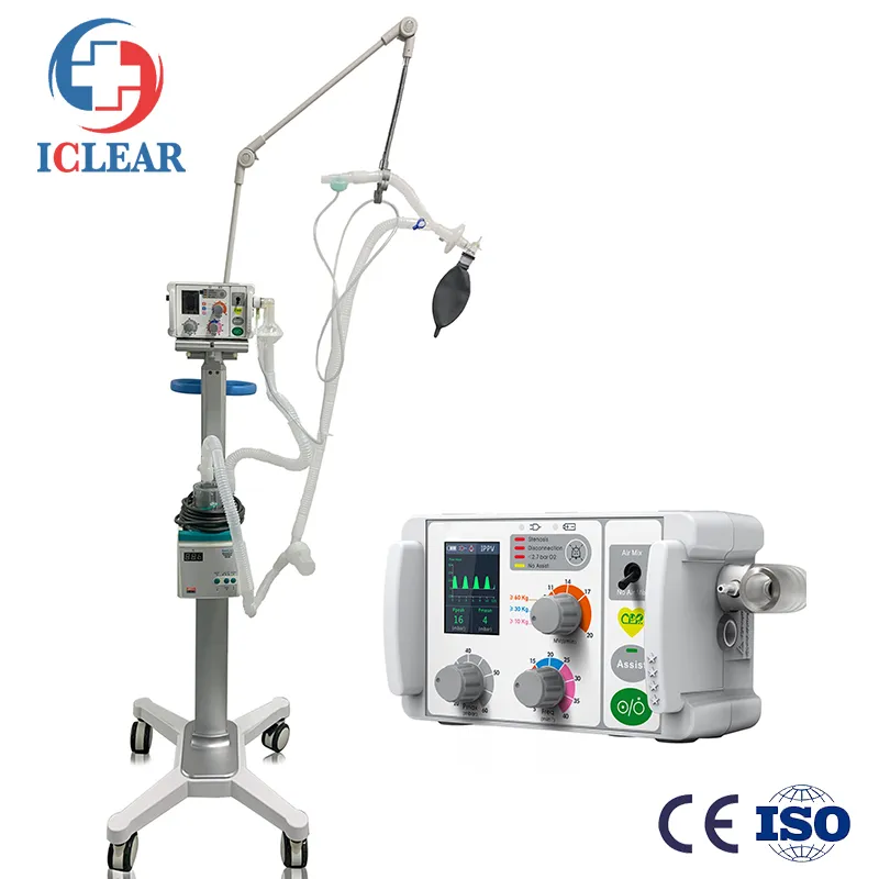 Portable Rescue Ventilator Front View