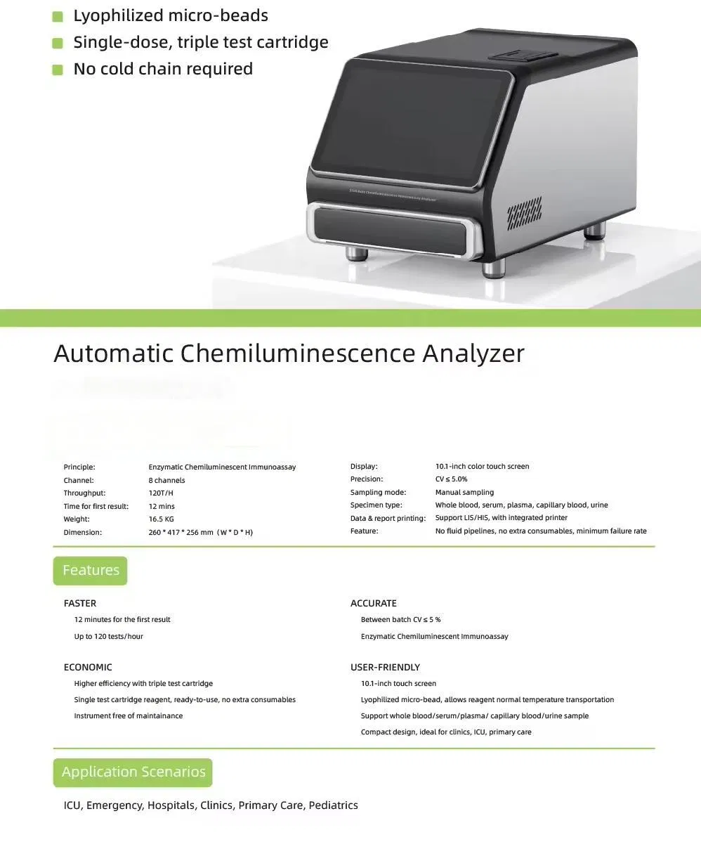 High-Speed Immunoassay Analyzer for Clinical Diagnostics