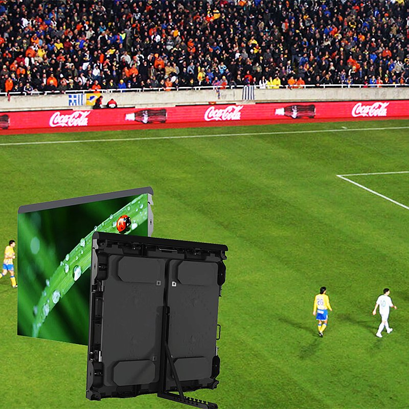 IP65 P8 6000nits SMD3535 Rapid Installation Stadium LED Screen for Sporting Events