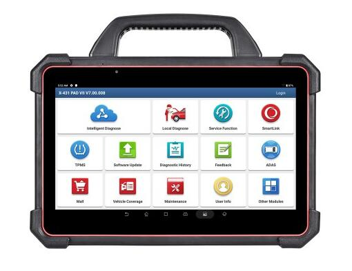 Launch X-431 Pad VII Pad 7 Automotive Diagnostic Tool Support Online Coding Programming and Adas Calibration