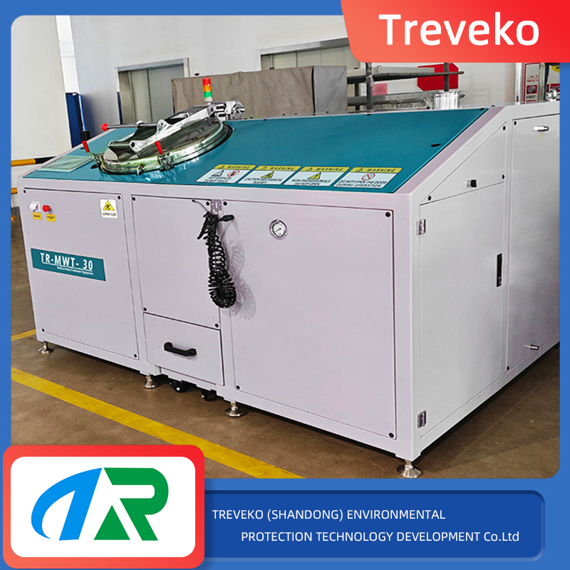 Automated Microwave Equipment for Sterilization of Mixed Infectious and Laboratory Specimen Waste