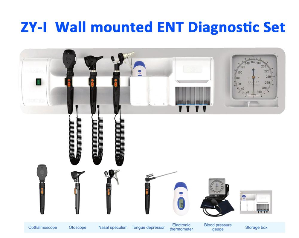 Medical Equipment Model: Zy-I Wall Mounted Ent Diagnostic Set Hospital