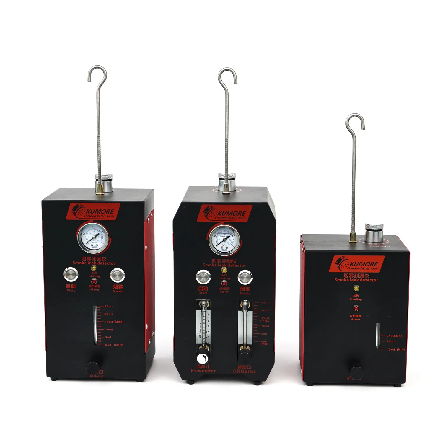 Smoke Detector Leak Car Km-01 Diagnostic Machine for Evap System Pipe System Diagnostic Tool Leak Tester