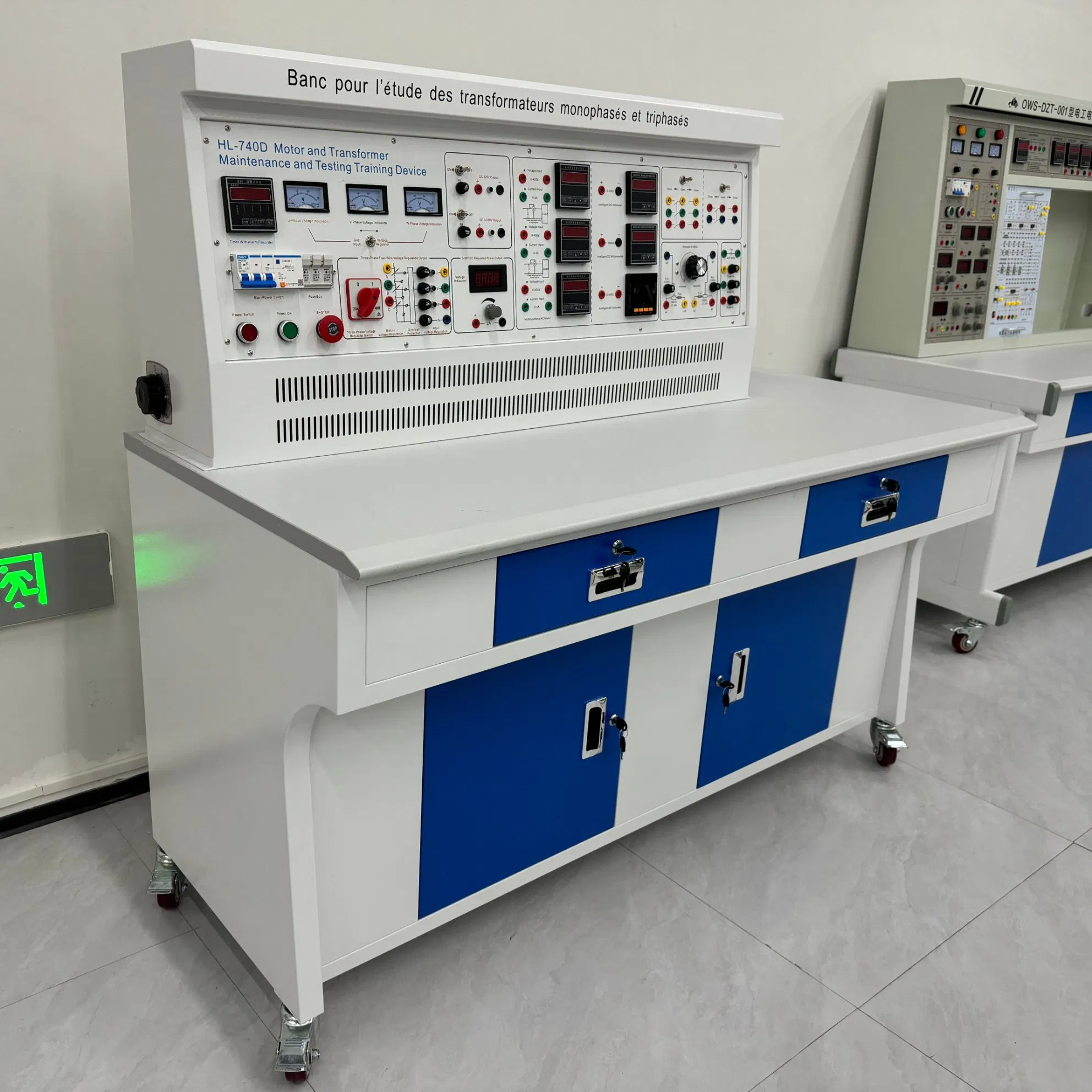 Transformer Maintenance and Testing Training Device, Low Voltage Technician, Electronic Workbench, Laboratory Construction Technology Equipment