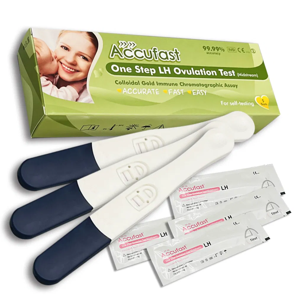 Rapid Lh Ovulation Test Strip Midstream Diagnostic Home Testing