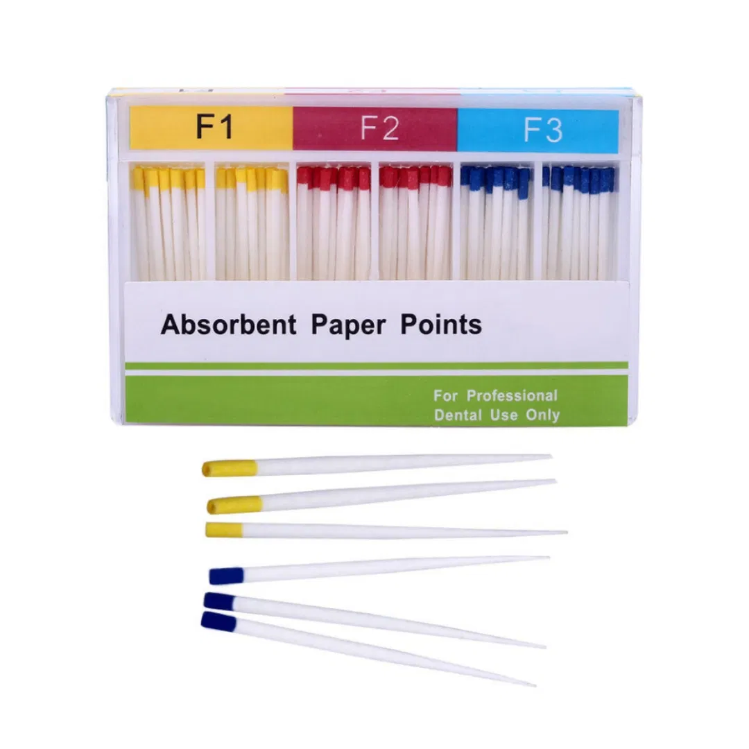 Dental Prosthesis Materials Color Coded Absorbent Paper Points (YQD3-4)