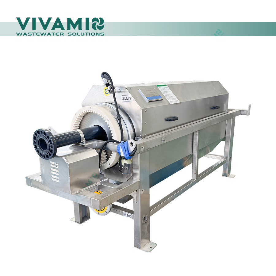 High-Precision Internally Fed Microfiltration Drum Screen Filtration and Anti-Clogging Technology