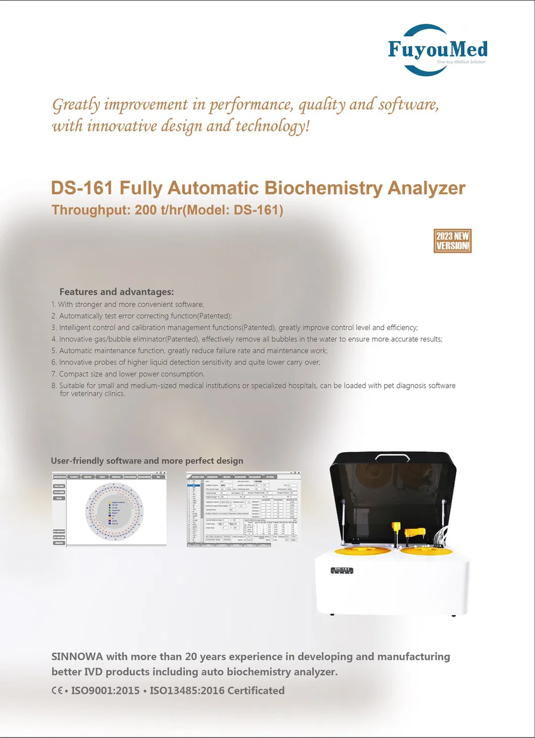 Fully Automated Biochemistry Analyzer