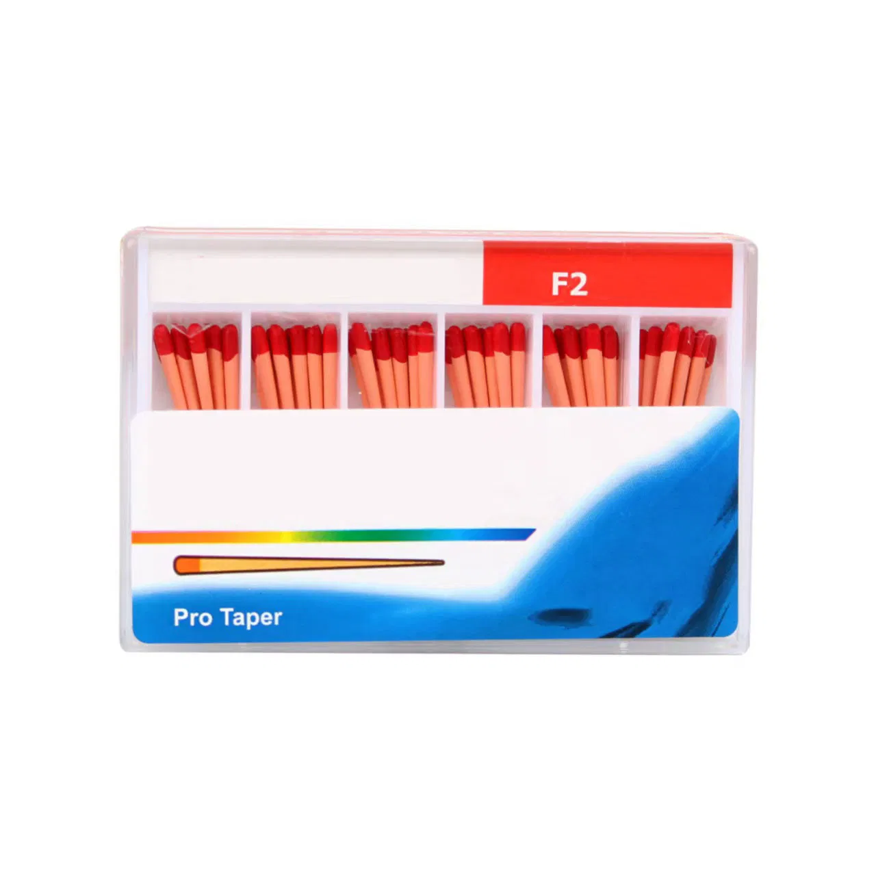 Dental Gutta Percha Points Endo Endodontics F1 F2 F3 02 04 06 Taper Dental Material 15-40# Dental Gp Points (YQD3-3)