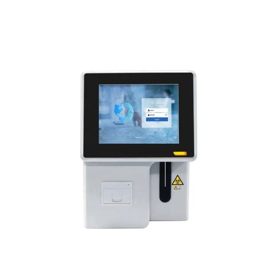 Medical Hematology Analyzer Blood Test Cbc Wbc Multiparameters Cbc Machine 3 Parts Blood Analysis System