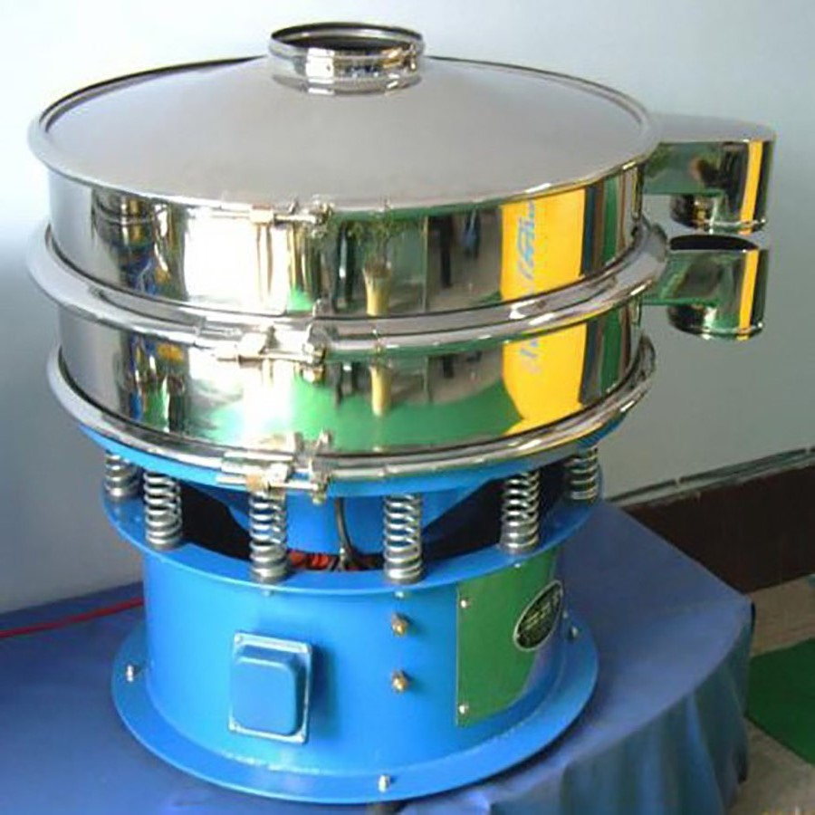 Circular Rotary Vibrating Screen with Rapid Ring Network Full Enclosure