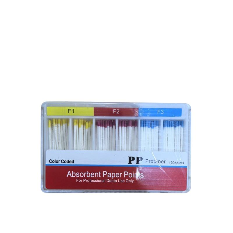 Manual Dental Absorbent Paper Points F1/F2/F3/F4/F5 Dental Material (YQD3-4)
