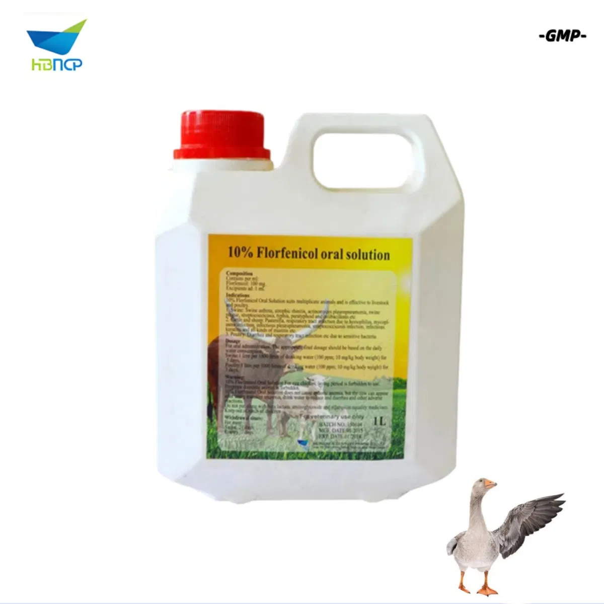 China GMP Factory Direct Florfenicol 10% 20% Oral Solution for Cattle Sheep Goat Poultry