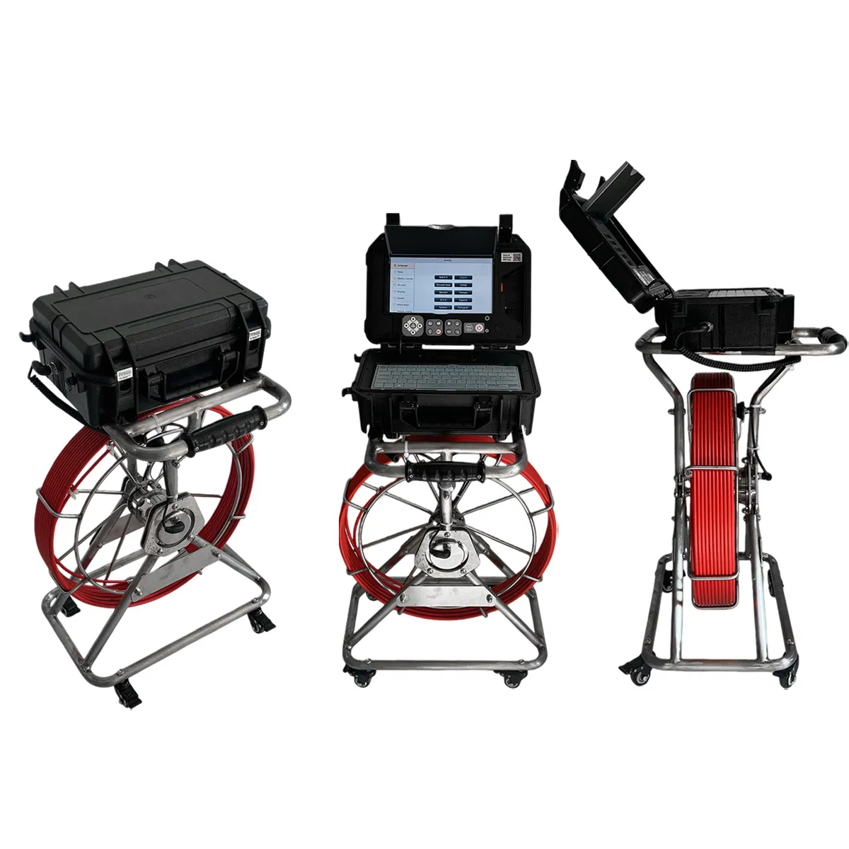 Pipeline Blockage and Debris Locator with 10" Video Screen Hikvision