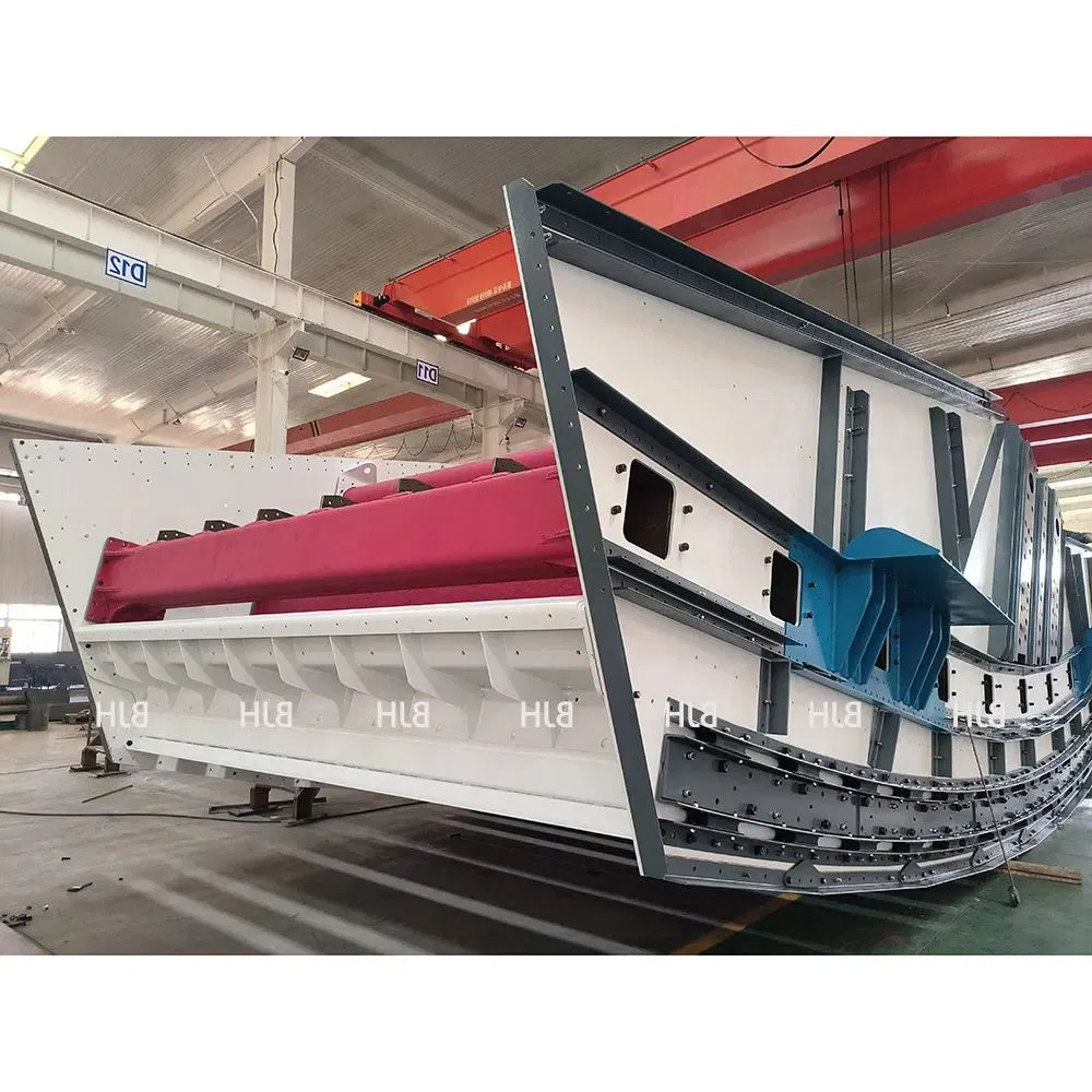 Big Size Mineral Separation Banana Type Linear Vibrating Screen