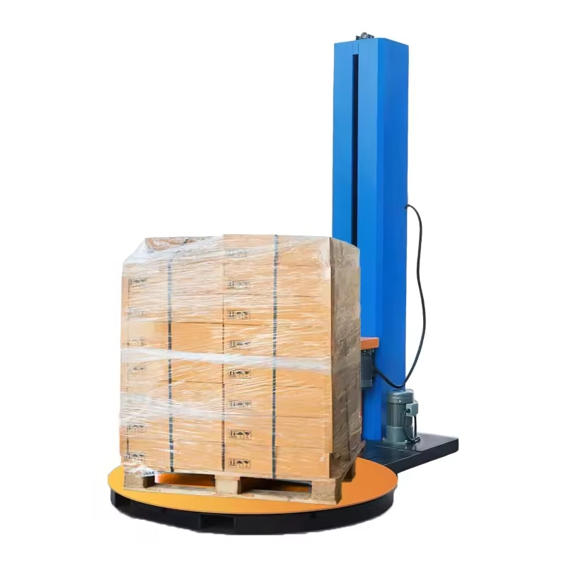 Industrial Pallet Wrapping Machine Efficient Wrapping Solution for Warehouse Use