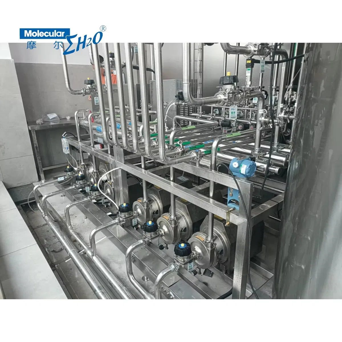 5000L cGMP Pharmaceutical Water System Producing USP Purified Water with RO &amp; EDI