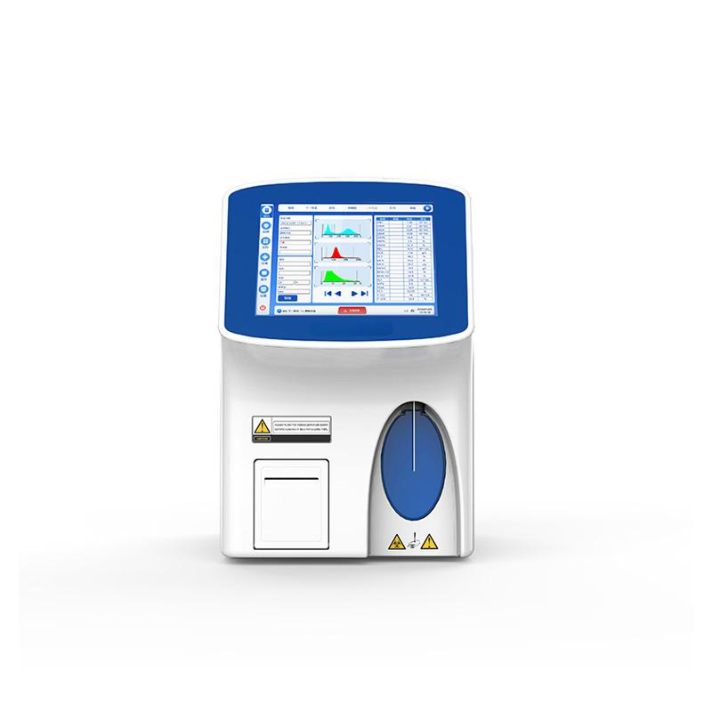 Medical Hematology Analyzer Blood Test Cbc Wbc Multiparameters Cbc Machine 3 Parts Blood Analysis System