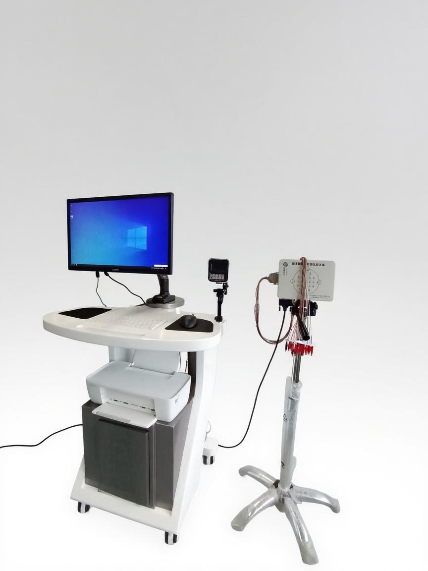 Digital EEG Brain Mapping System Medical Diagnostic Equipment with 16 Channel Electroencephalogram Monitor for Clinical Neurology Seizure Detection