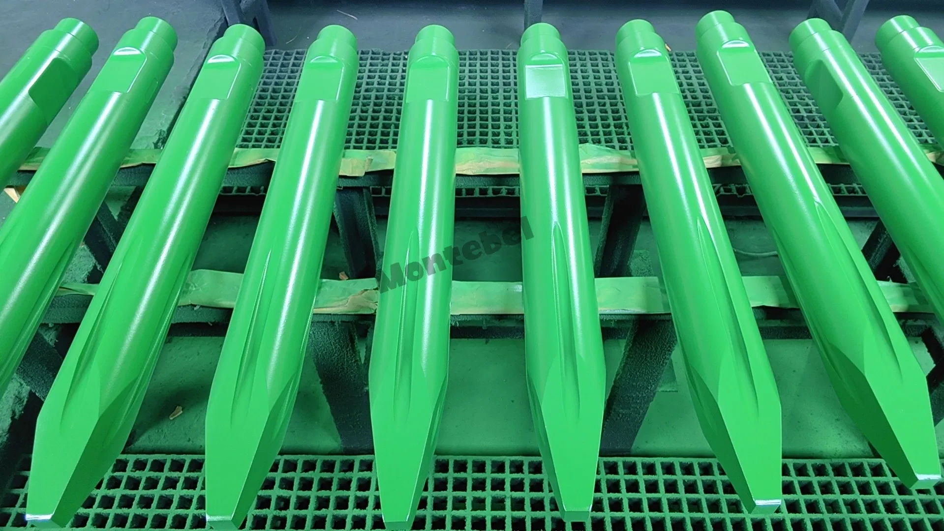 Hydraulic Breaker Spare Parts - Moil Point Shape 42CrMoA High Strength