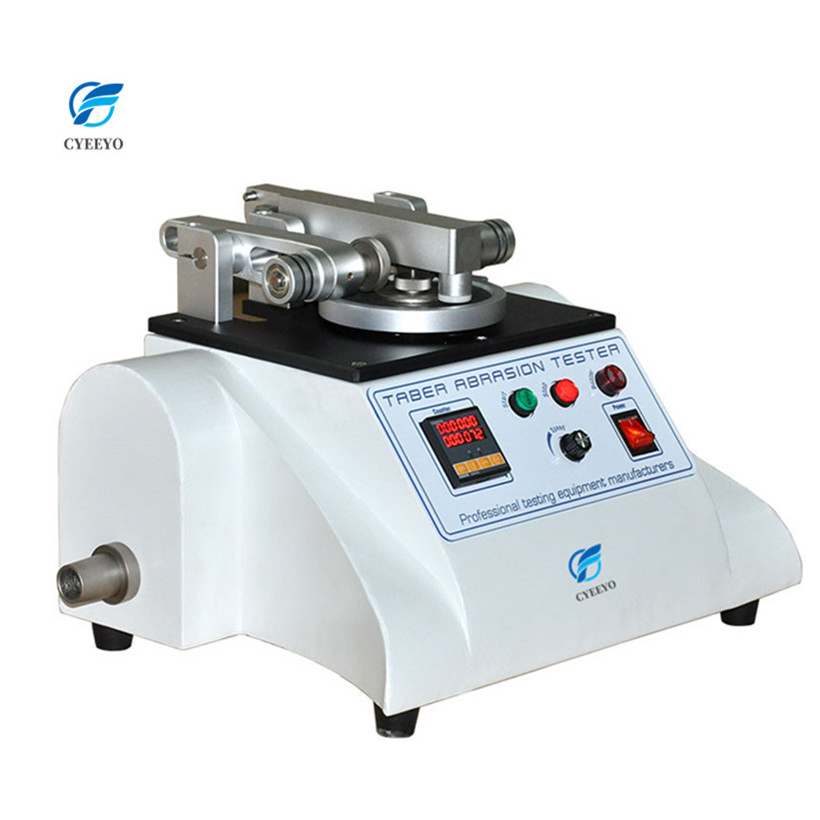 Lab Abrasion Resistance Tester Testing Equipment ASTM D3884 ISO5470