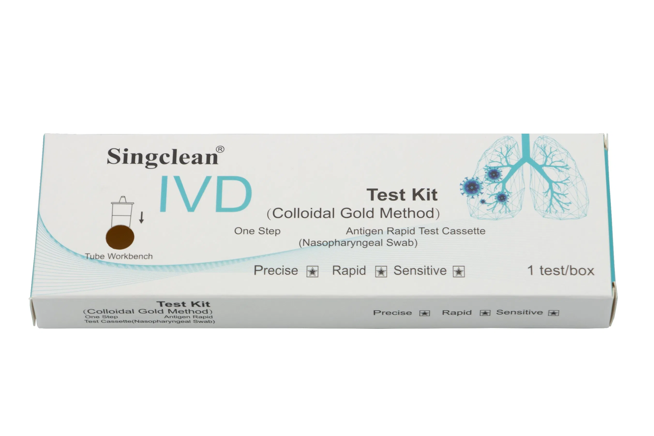 Singclean Self-Testing Nasal Swab Multi-Specification Antigen Nasopharyngeal Swab Test Device for Infectious Disease