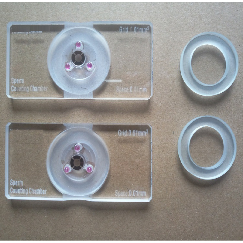 in-QC1 Sperm Counting Chamber with Ruby for Clinical Diagnostics