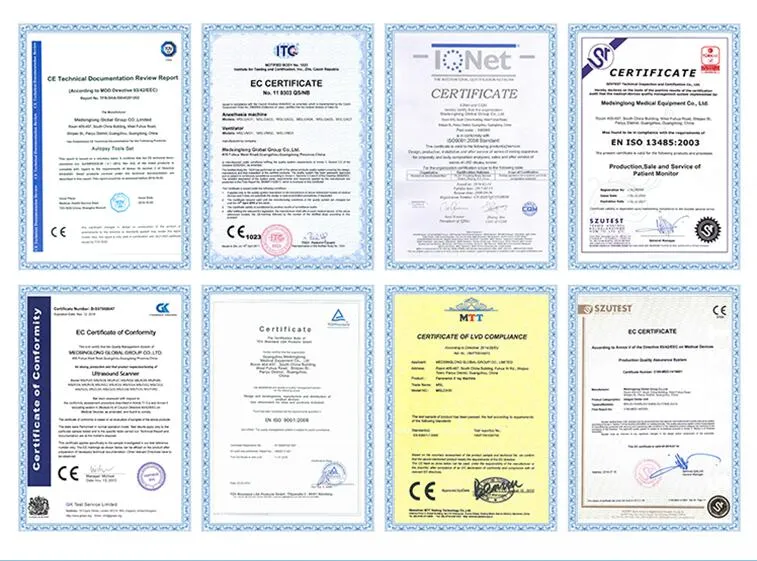 CE and ISO Certifications