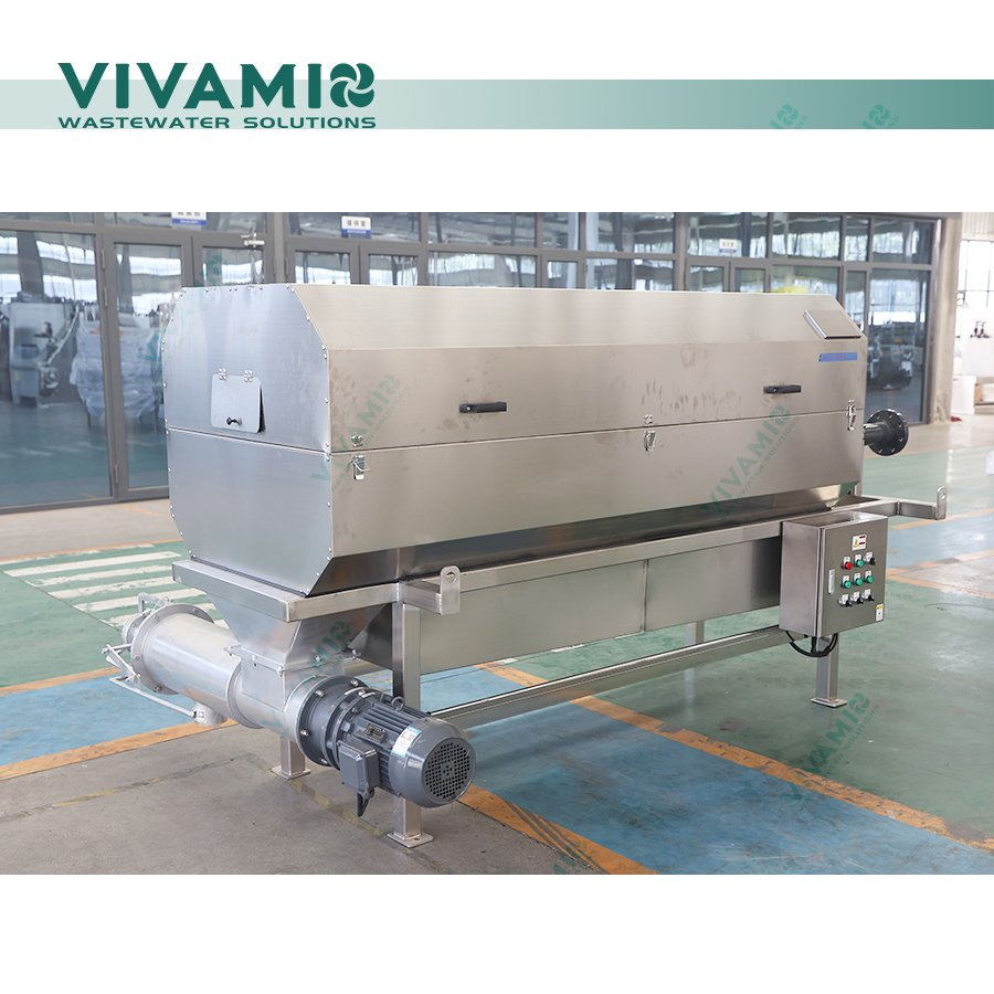 High-Precision Internally Fed Microfiltration Drum Screen Filtration and Anti-Clogging Technology