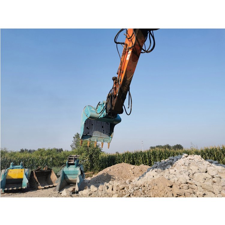 Excavator Mesh Vibrating Screen Sand and Stone Screening