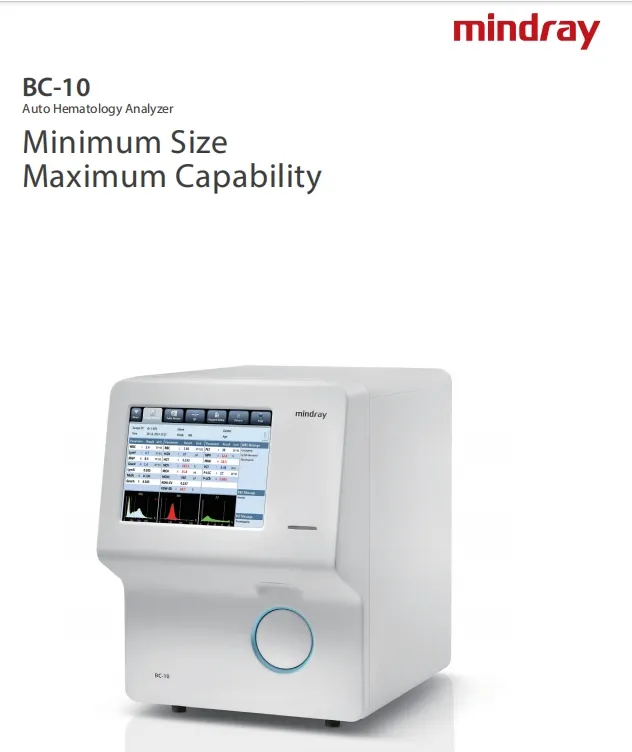 Hematology Analyzer View 1