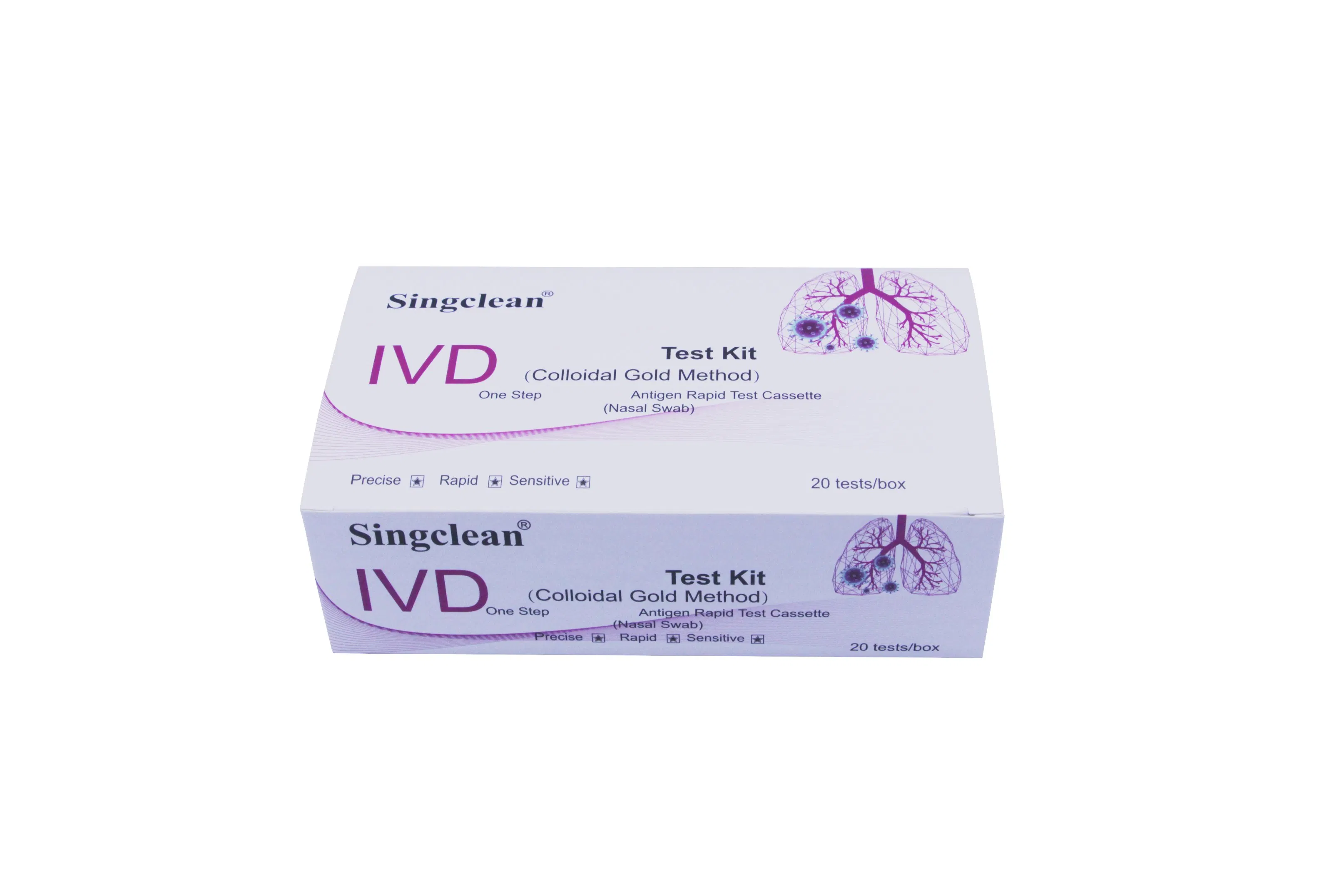 Singclean Self-Testing Multi-Specification Nasal Antigen Test Strip for Infectious Disease