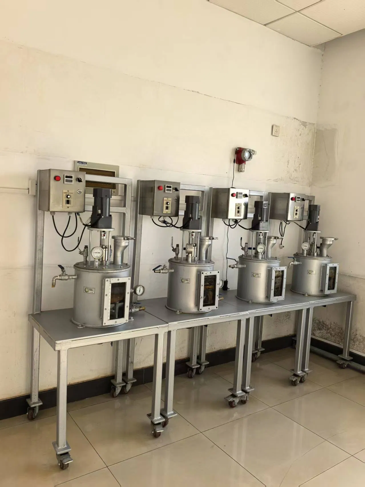 Versatile Anaerobic Fermentation Testing System for Research Laboratories Biogas Digester