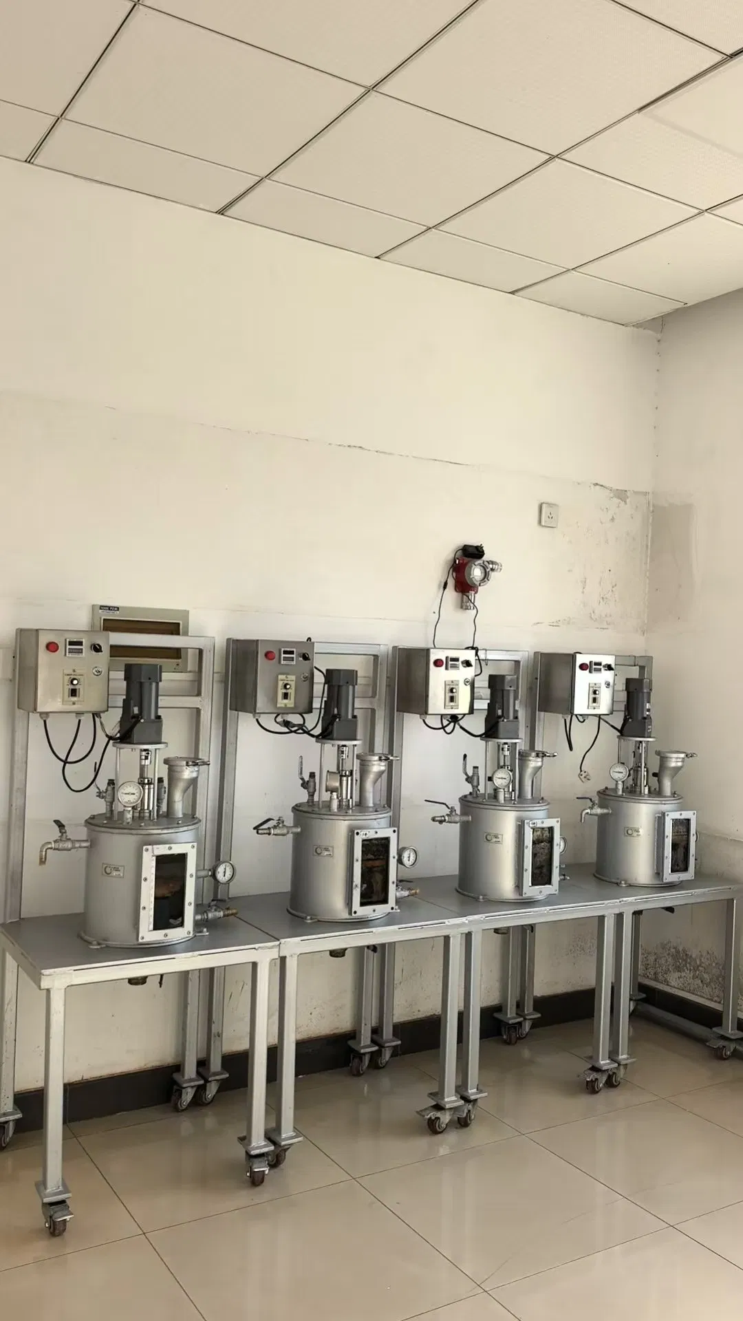 Versatile Anaerobic Fermentation Testing System for Research Laboratories Biogas Digester