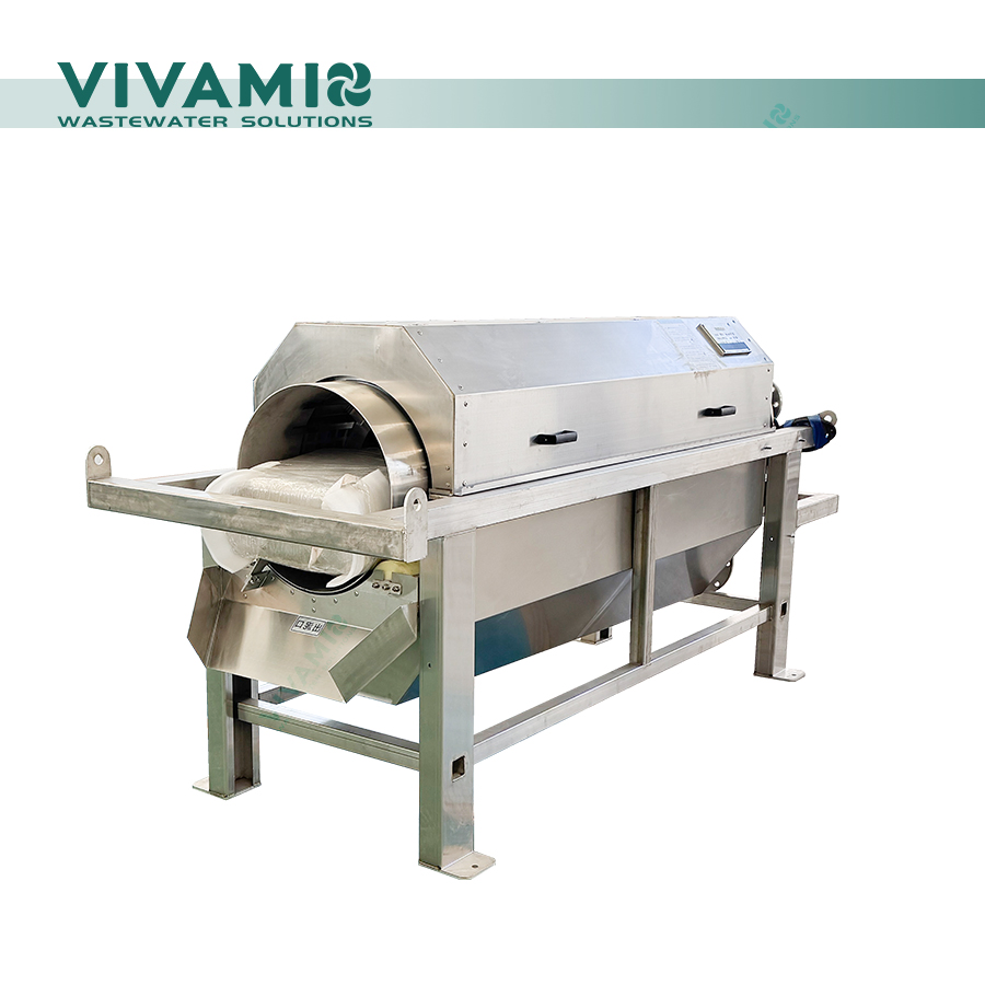 High-Precision Internally Fed Microfiltration Drum Screen Filtration and Anti-Clogging Technology