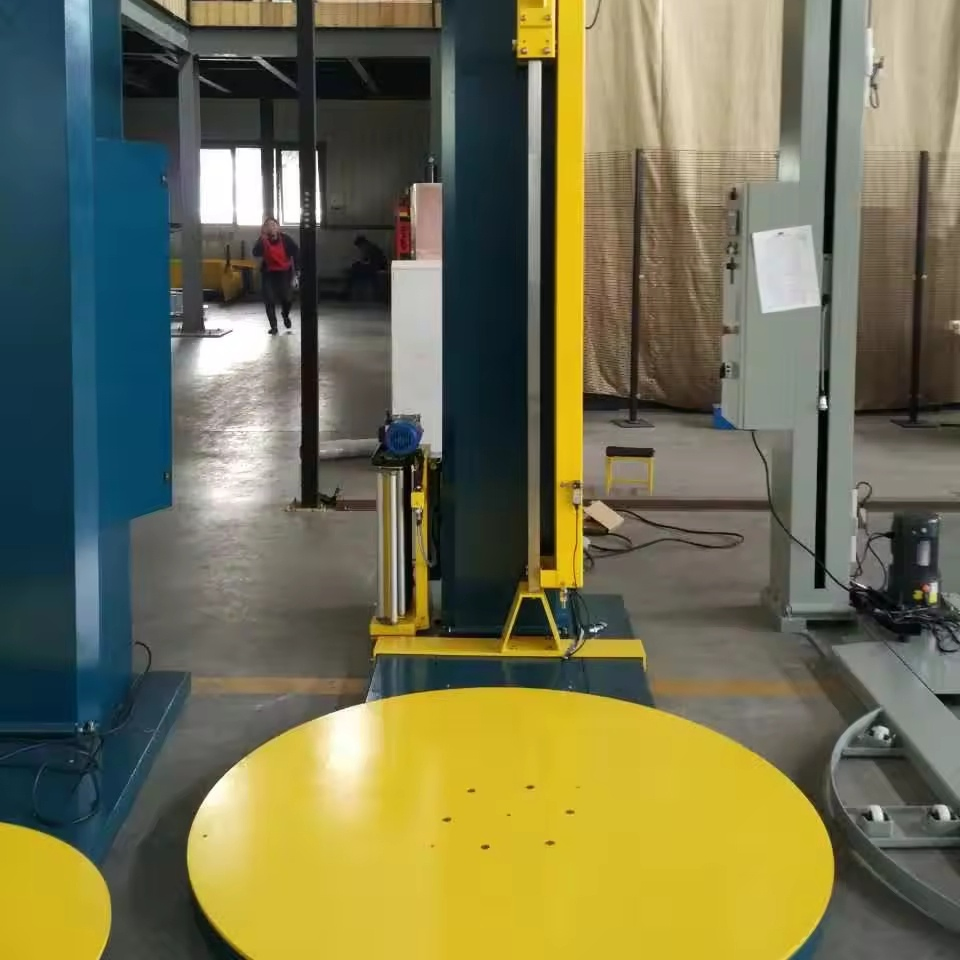 Industrial Pallet Wrapping Machine Efficient Wrapping Solution for Warehouse Use