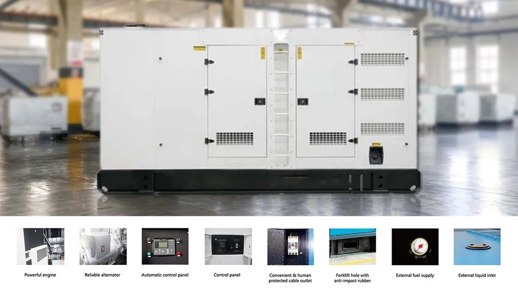 Diesel Generator Side View