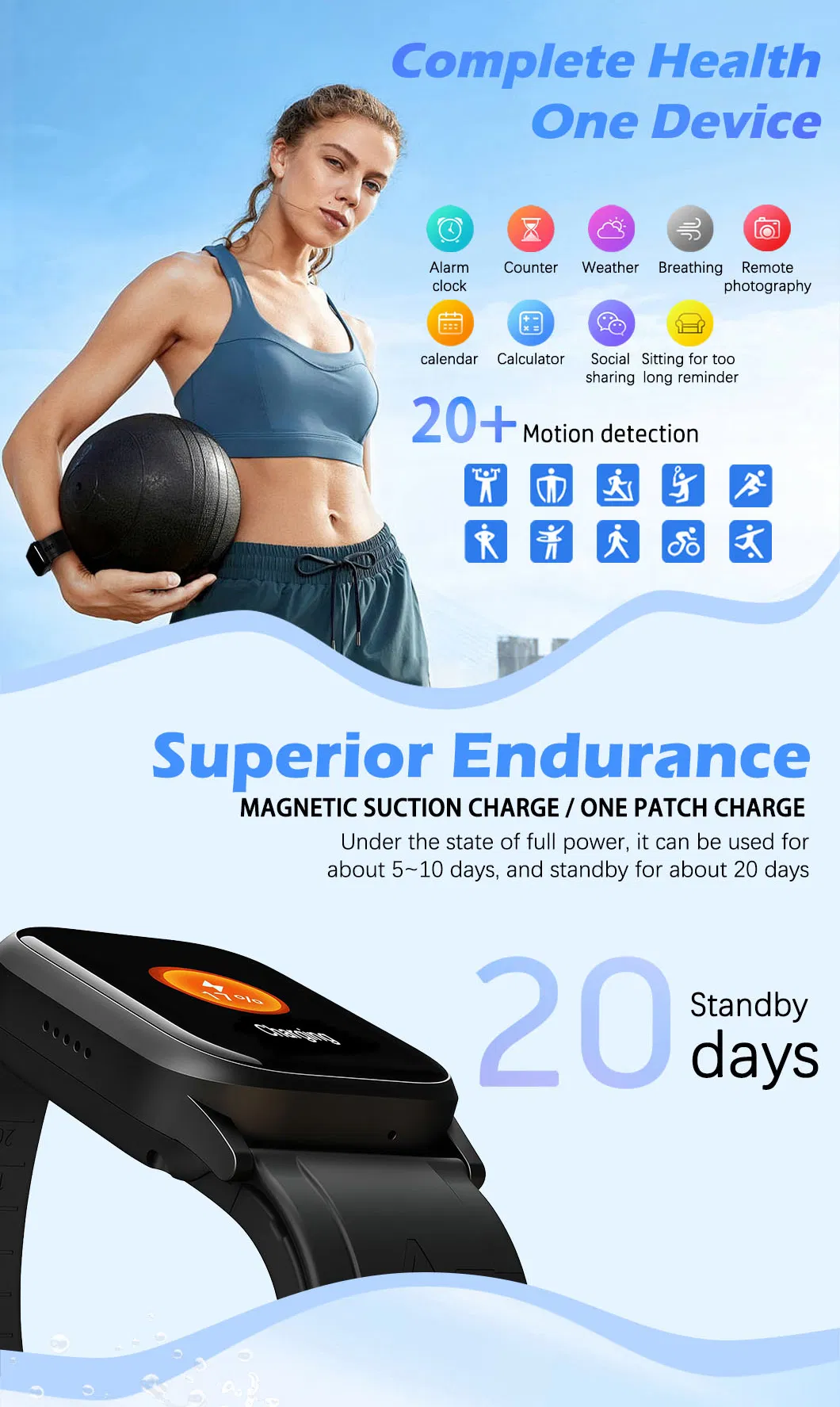 Smart Health Watch Display