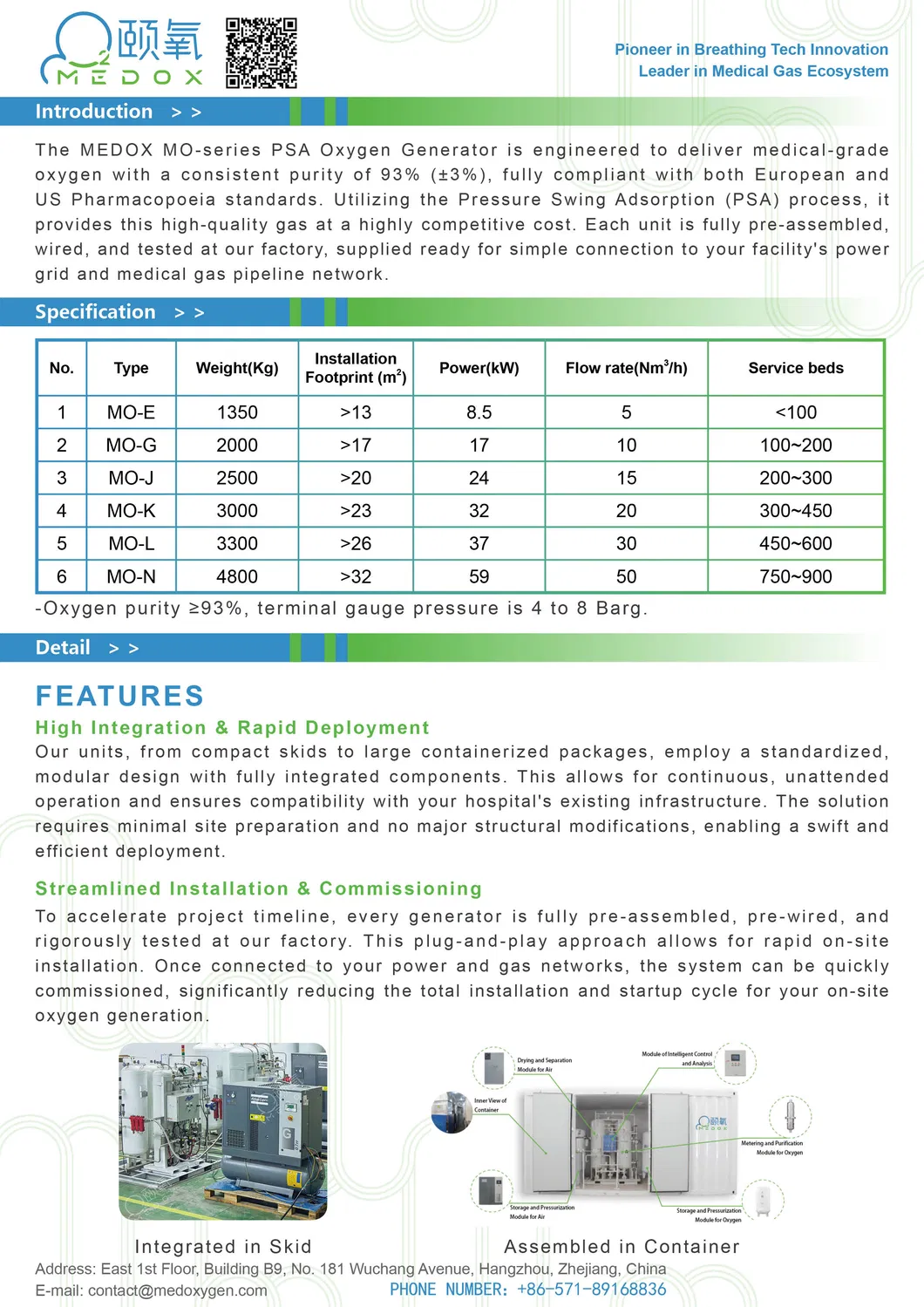 Medical Oxygen Plant