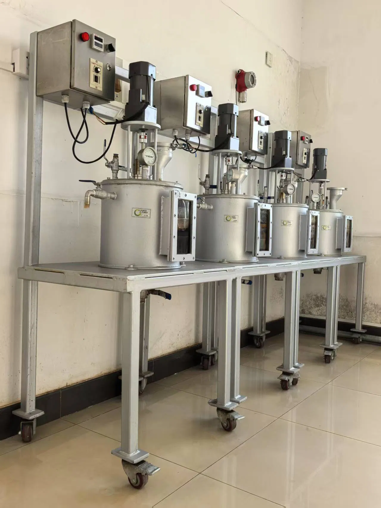 Versatile Anaerobic Fermentation Testing System for Research Laboratories Biogas Digester