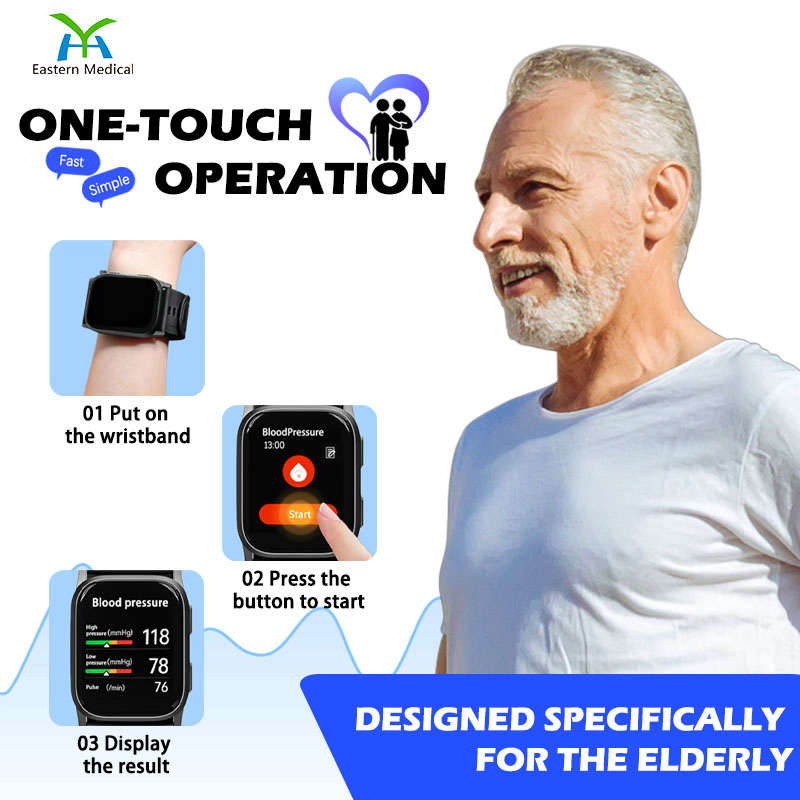 Sphygmomanometer Blood Pressure Monitoring Smart Watch / Heart Rate / Sleep / Health Monitoring