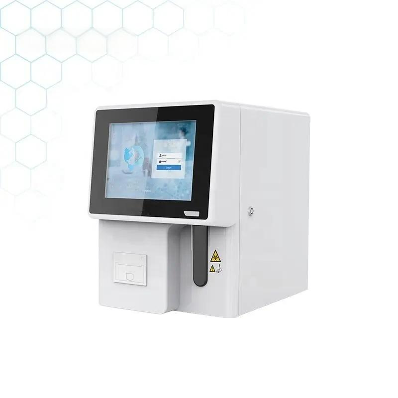Medical Hematology Analyzer Blood Test Cbc Wbc Multiparameters Cbc Machine 3 Parts Blood Analysis System