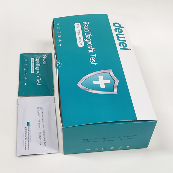 HIV 1/2 Test Cassette of Aids Human Immunodeficiency Virus Rapid Diagnostic Strip