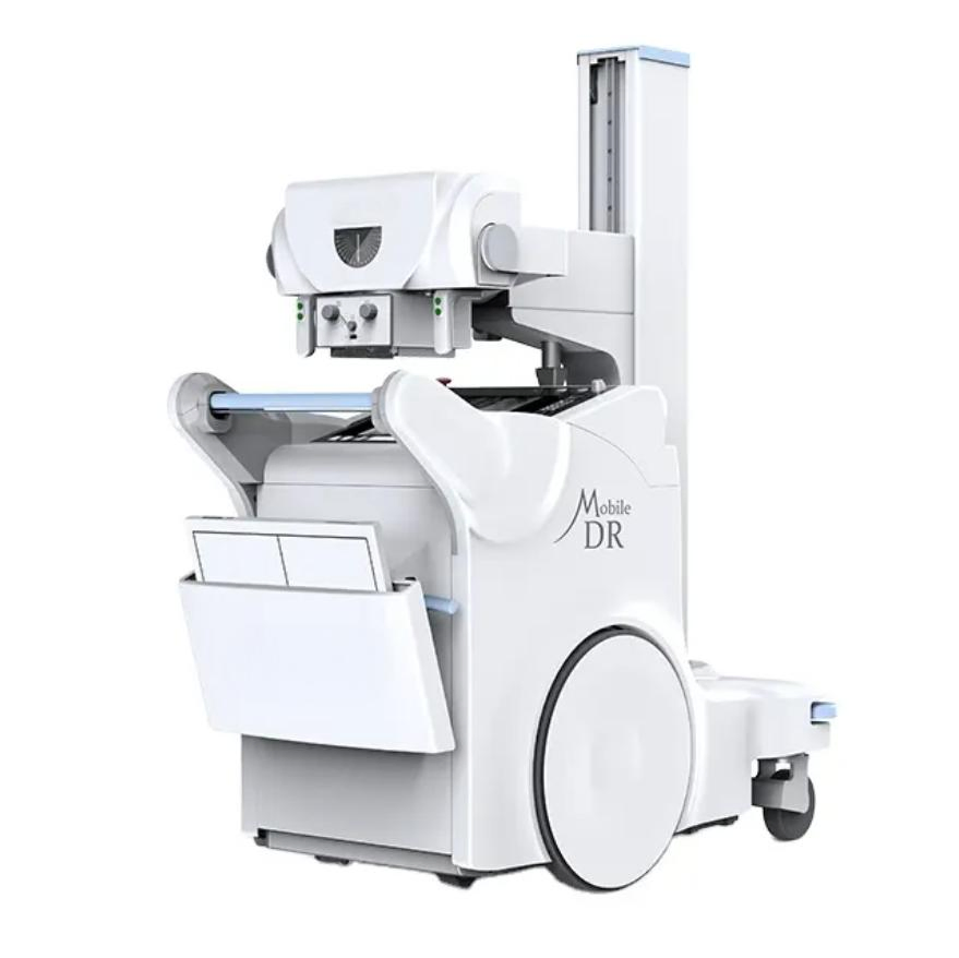 Medical Digital X-ray Diagnostic Equipment 25kw 50kw Mobile Dr X-ray Machine Price