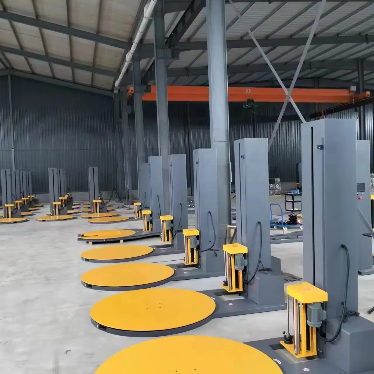 Pallet Wrapping Machine Industrial Solution for Logistics