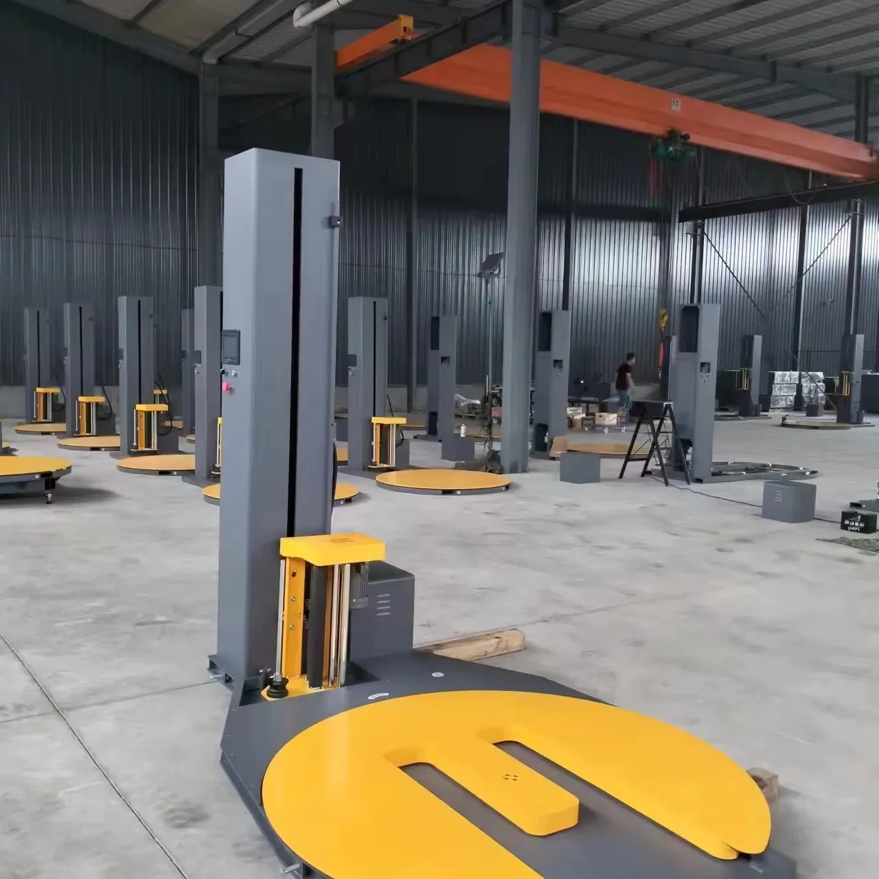 Pallet Wrapping Machine Industrial Solution for Logistics