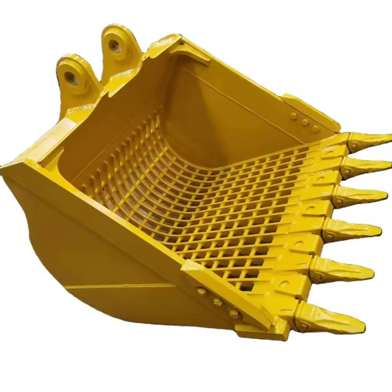 Excavator Mesh Vibrating Screen Sand and Stone Screening